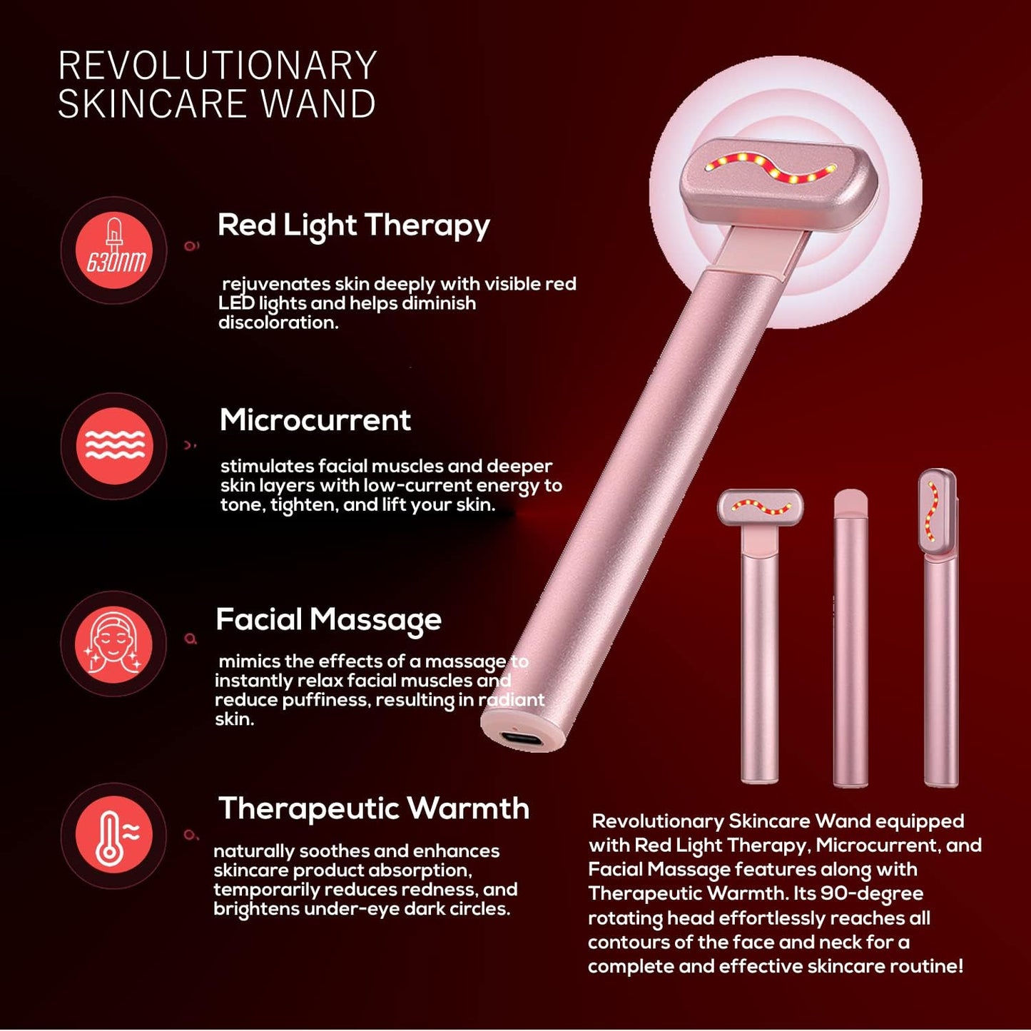 Portable Facial Vibration Massager