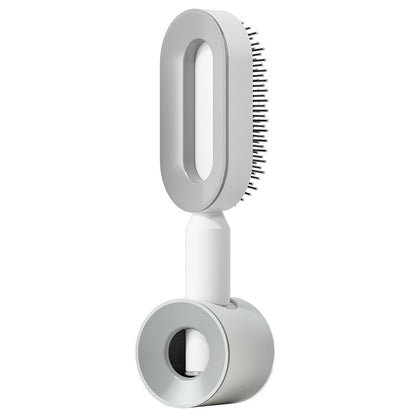 One-Click Self-Cleaning Hair Brush
