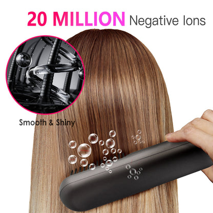 Mini Cordless Hair Curler Brush